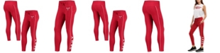 DKNY Women's Red Chicago Bulls Cora Midrise Performance Leggings